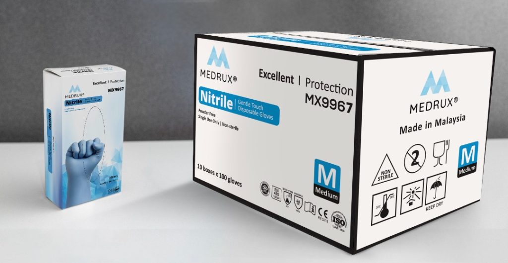 Medrux Nitril Handschuhe - liebeisstleben.de