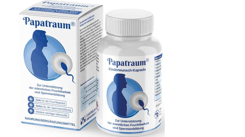 JoviTea Papatraum Fertility man capsules
